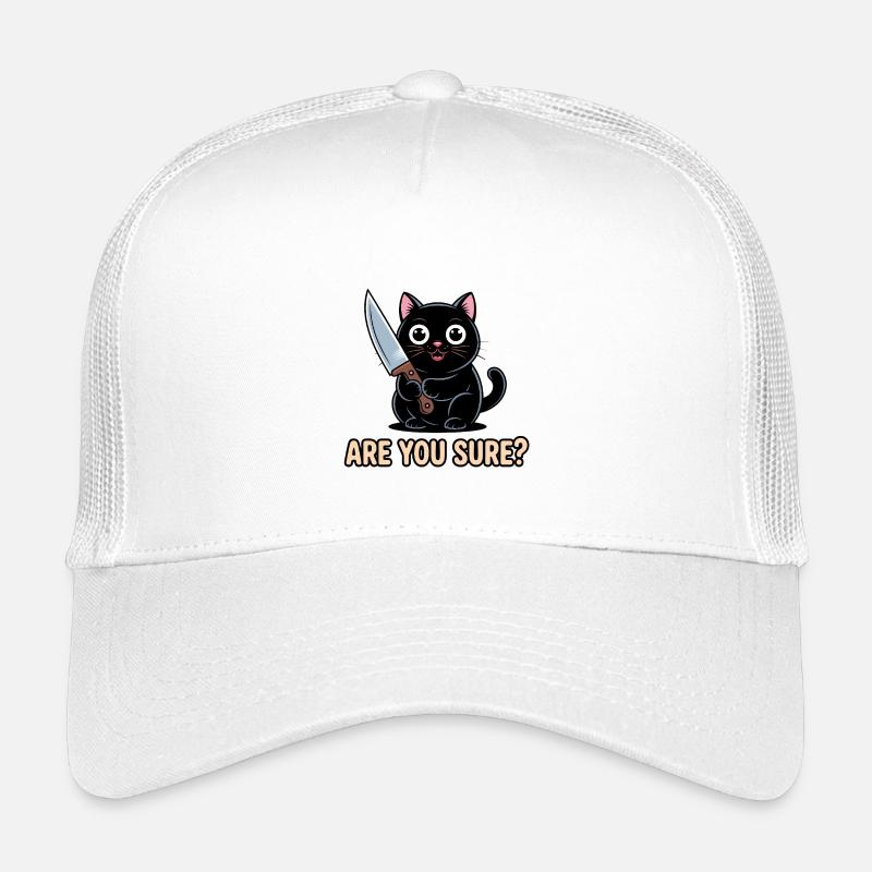 Êtes-vous sûr ? - T-shirt drôle de chat Casquette trucker enfant
