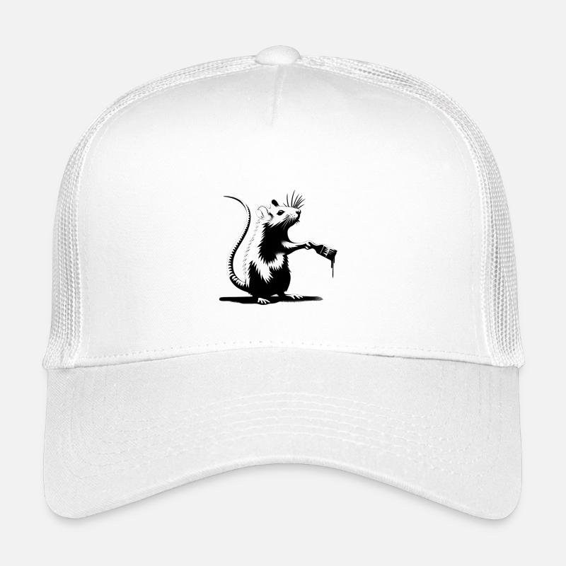 Rat Paints Drop Paint | Own saying Kids’ Trucker Cap