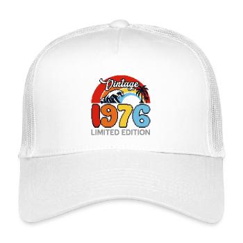 Millésime 1976 Edition Limitée - Casquette trucker enfant - blanc - Devant