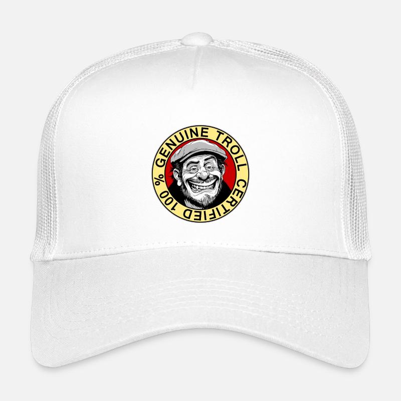Véritable badge certifié Troll Casquette trucker enfant