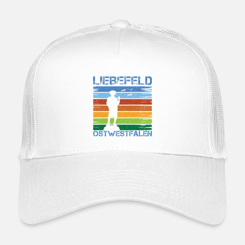 Liebefeld ❤ Leineweber - Kids’ Trucker Cap - white
