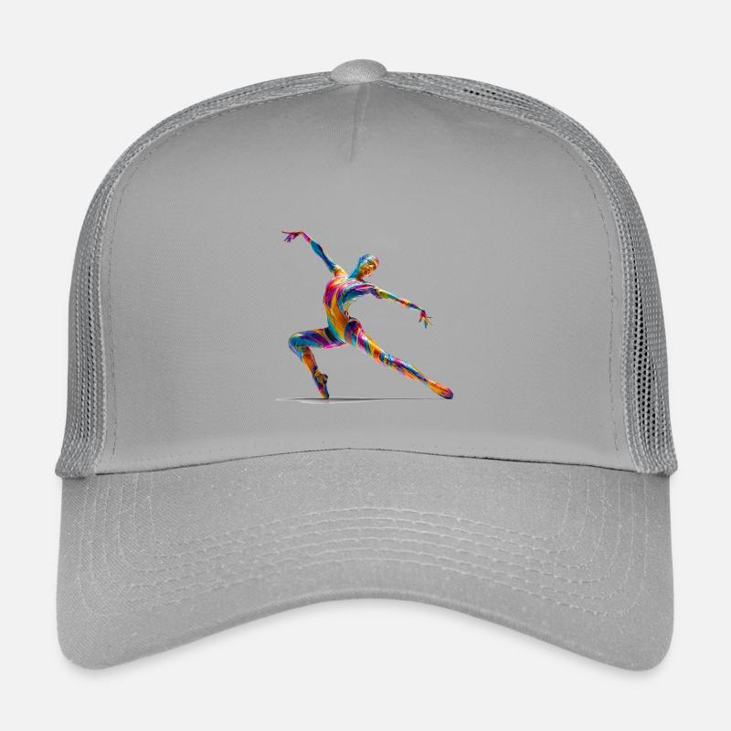 Color explosion dancers in flow Kids’ Trucker Cap