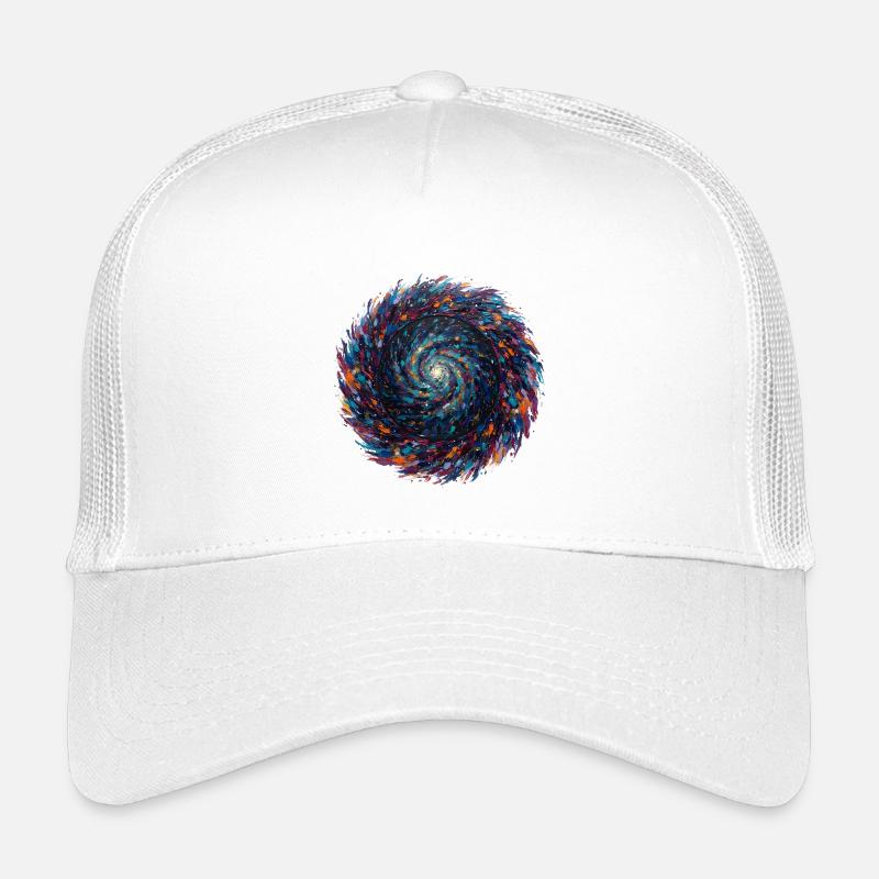 Tourbillons de couleurs de l’infini Casquette trucker enfant