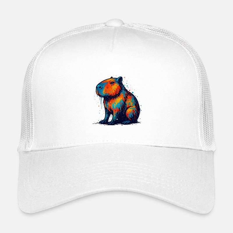 Farbenfroher Hippo Splash Kinder Trucker-Cap