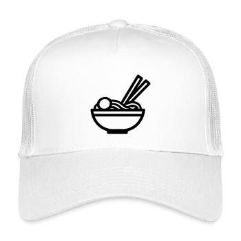 Ramen - Kinder Trucker-Cap - Weiß - Vorne