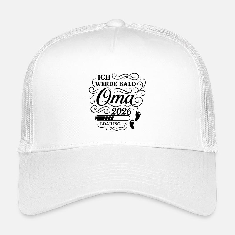 Ich werde bald Oma 2026 Kinder Trucker-Cap