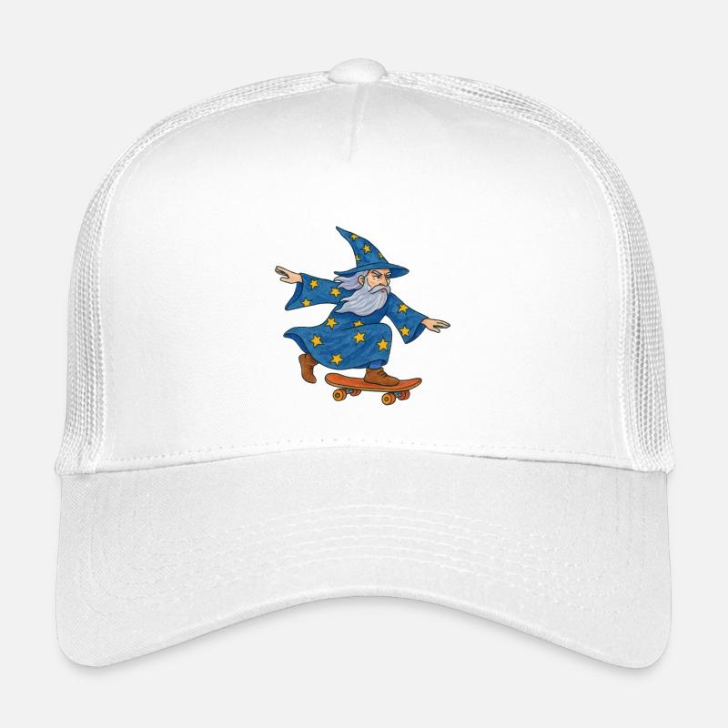 Starry Wizard Skateboard Casquette trucker enfant