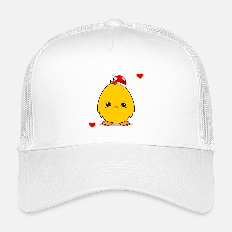 Noël poussin Noël Coeur de Noël Casquette trucker enfant