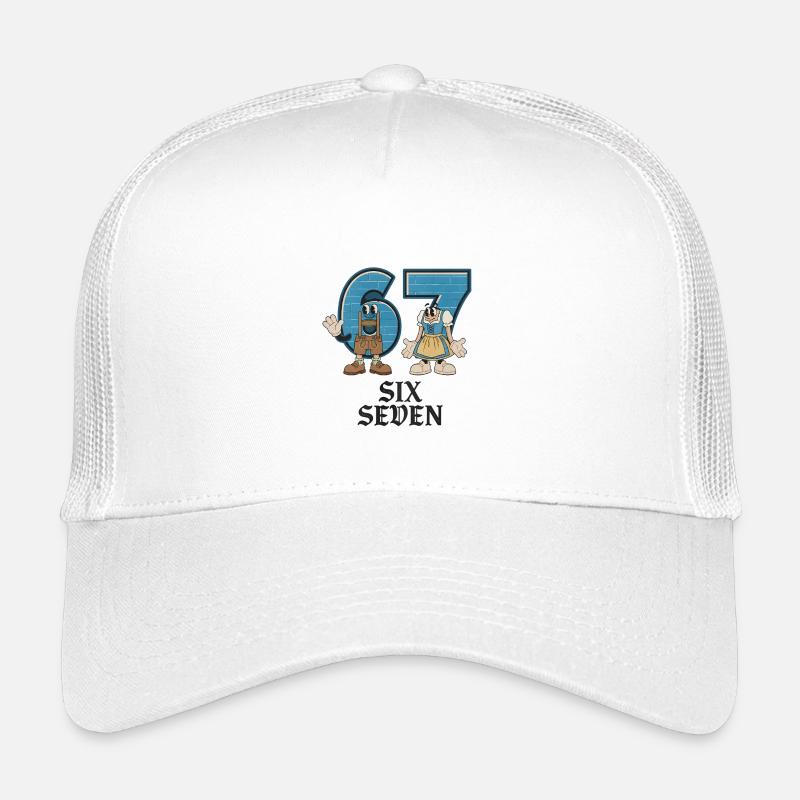 6 7 Sechs Sieben Meme Kinder Trucker-Cap