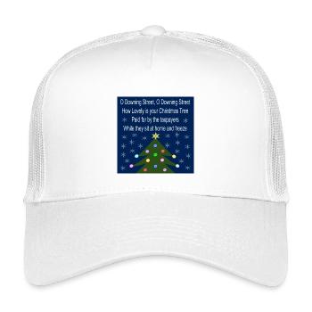 Taxpayer Christmas Tree at Downing Street - Kids’ Trucker Cap - white - Front