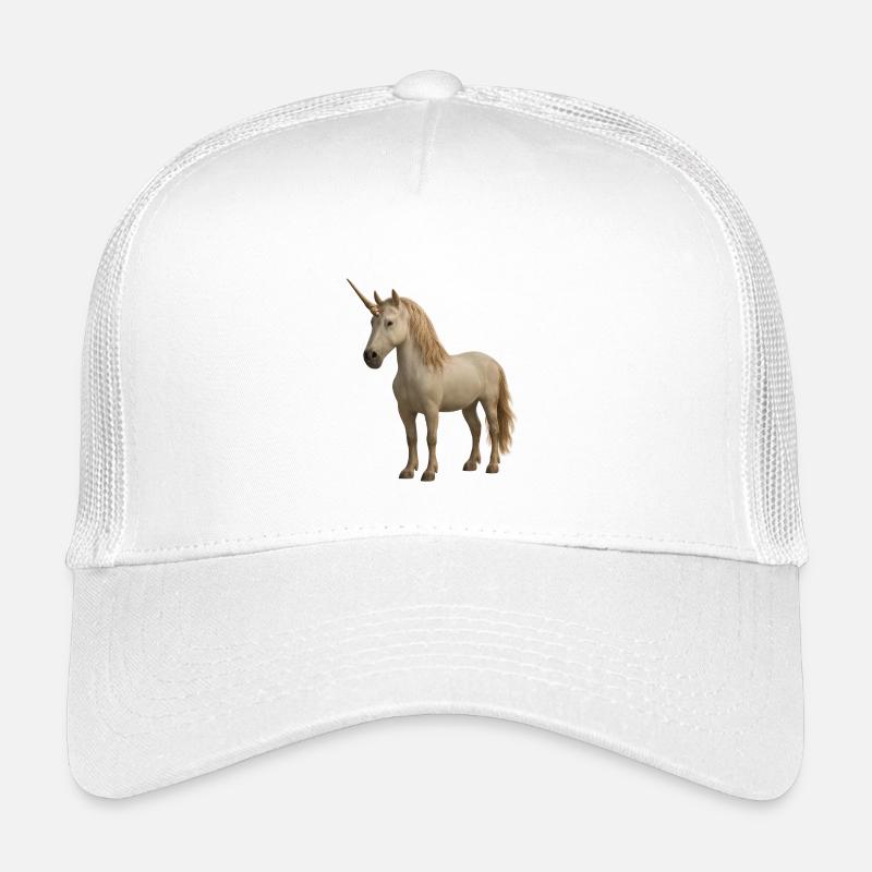 Cream Unicorn Kids’ Trucker Cap