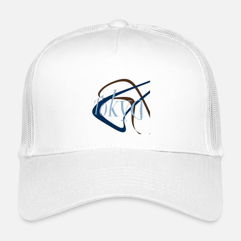 Tokio - Kinder Trucker-Cap - Weiß