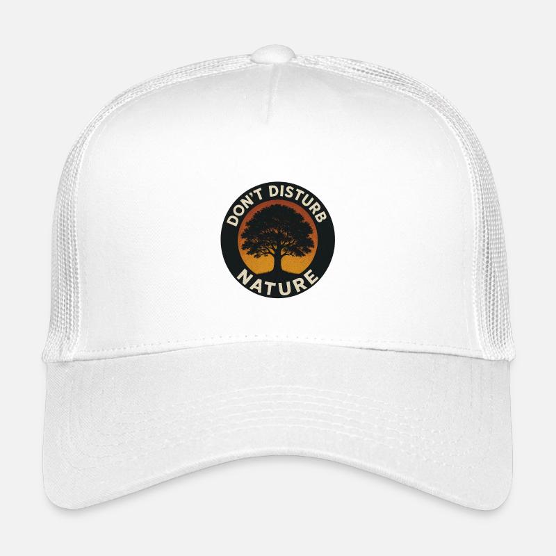 Ne dérangez pas la nature – Cercle d’arbres Casquette trucker enfant