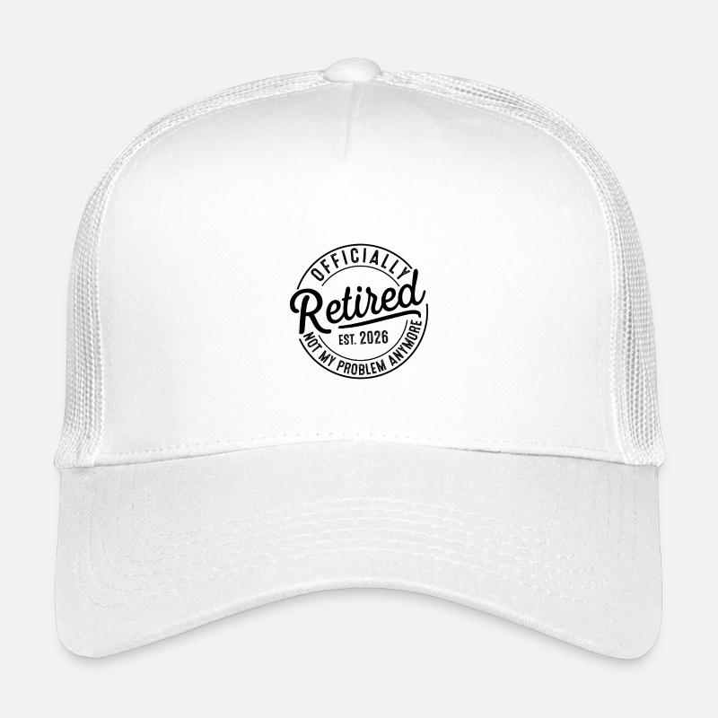 Ruhestand 2026 Ruhestand Nicht mehr mein Problem Kinder Trucker-Cap