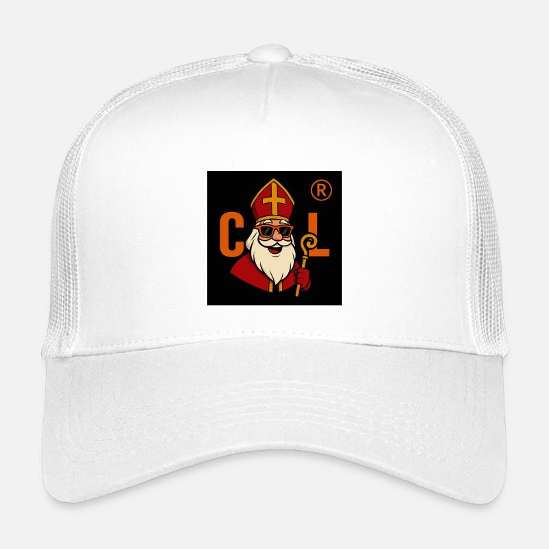 Sinterklaas with sunglasses Kids’ Trucker Cap