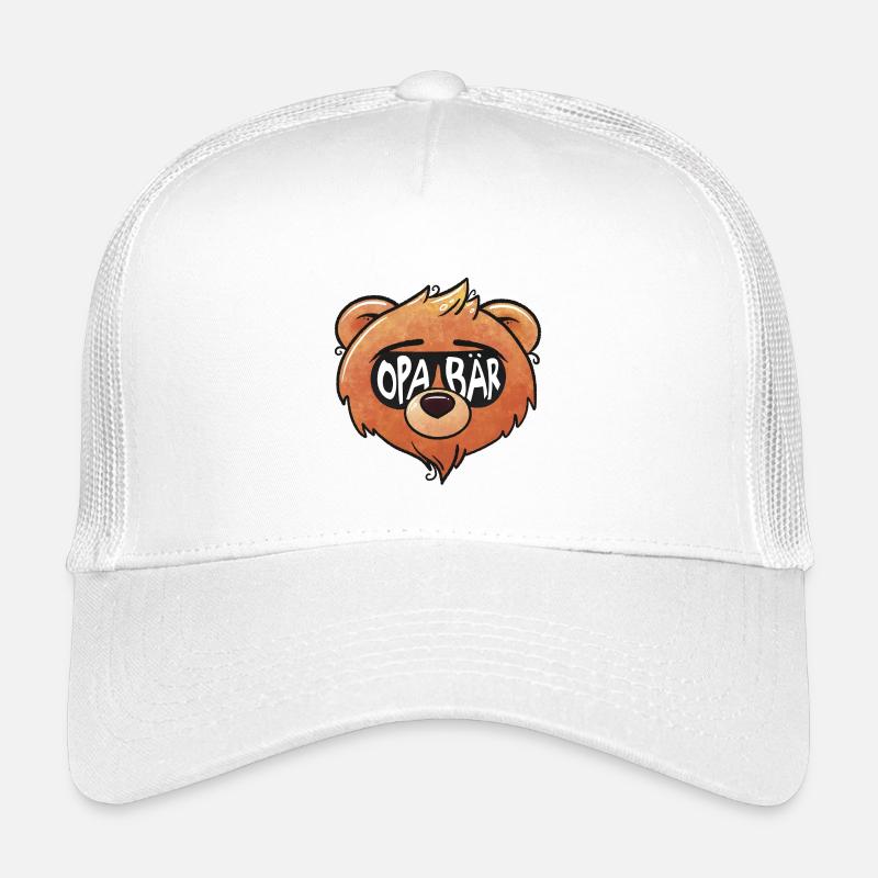 Opa Bär Kinder Trucker-Cap