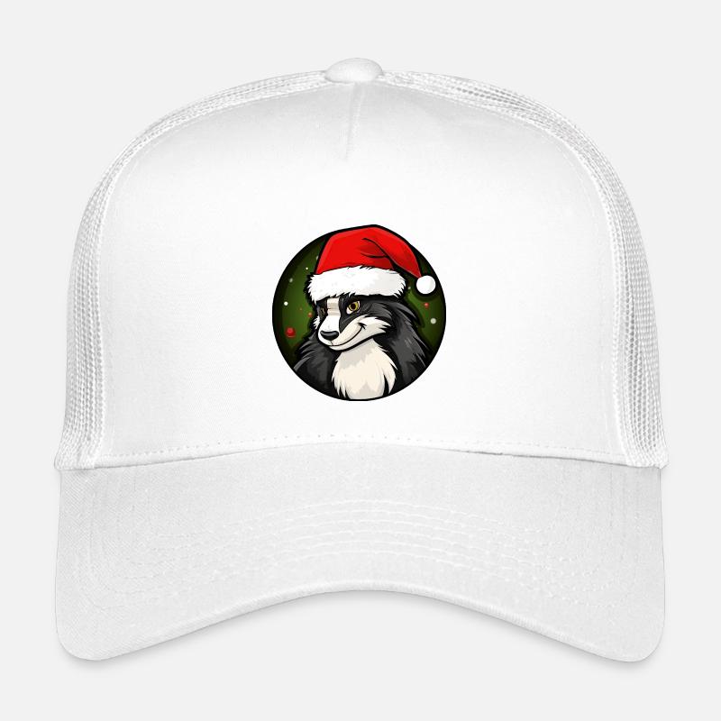 Stinktier Weihnachtsmann Kinder Trucker-Cap