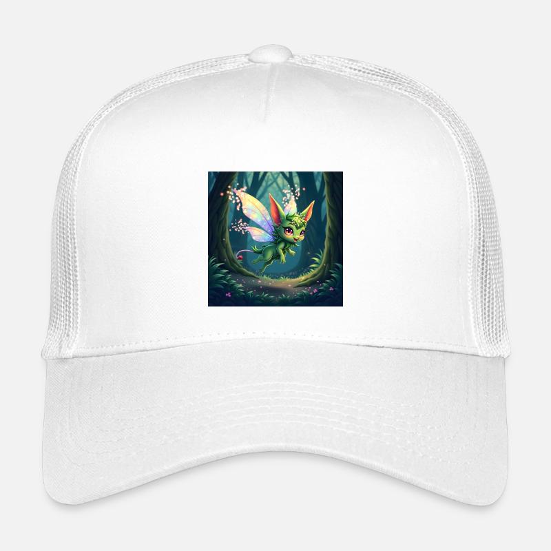 Forest Rainbow Dragon Kids’ Trucker Cap