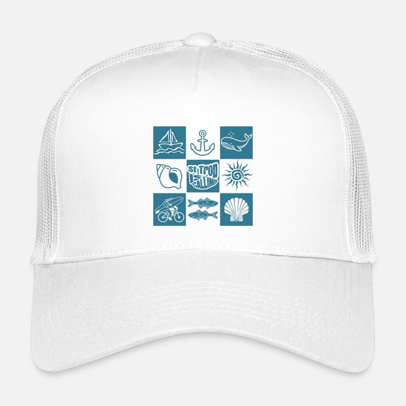 Rufe der ozeanischen nautischen Muster Kinder Trucker-Cap