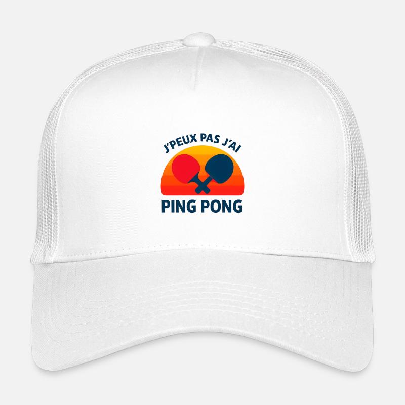 Ping Pong at Sunset Kids’ Trucker Cap