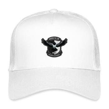 Magpies Crest - Kids’ Trucker Cap - white - Front