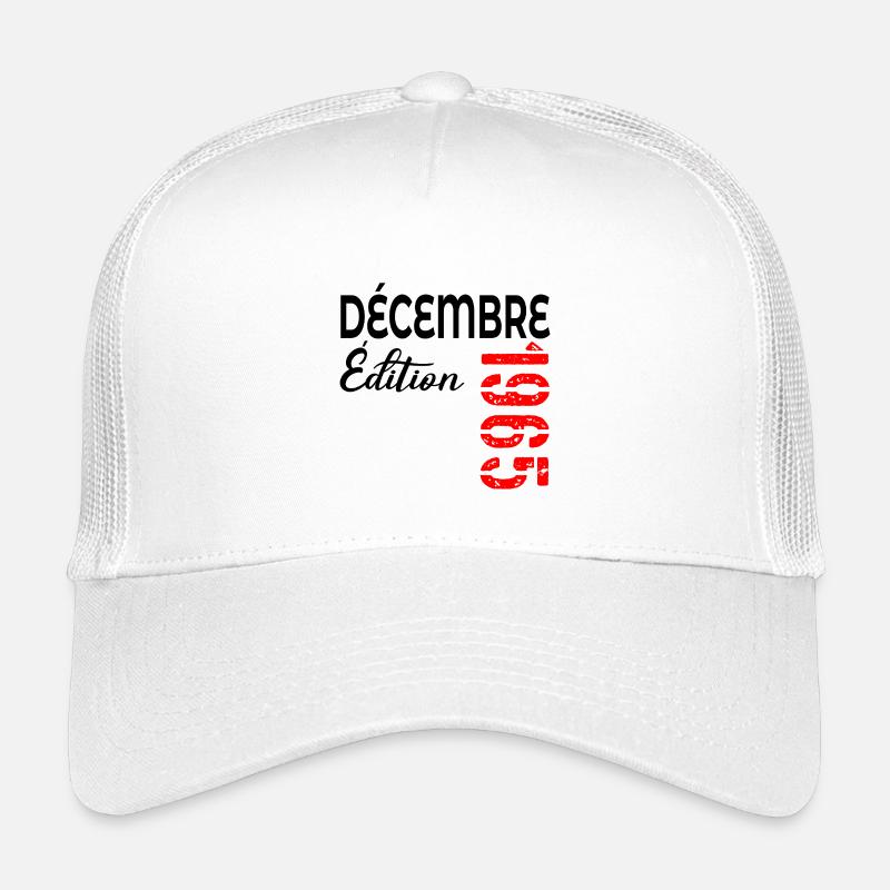 Jubiläumsausgabe Dezember 1965 - Kinder Trucker-Cap - Weiß