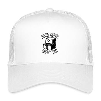 Airfryer Master - Kinder Trucker-Cap - Weiß - Vorne