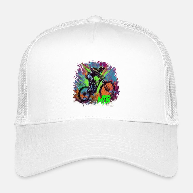 Mtb - Kinder Trucker-Cap - Weiß