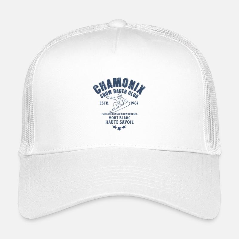 Chamonix Snowboard Club Mont Blanc Kinder Trucker-Cap