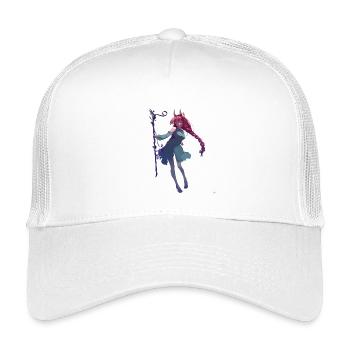 Magier - Kinder Trucker-Cap - Weiß - Vorne