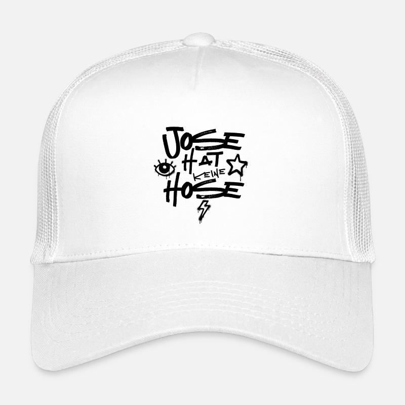 Jose Hat Keine Hose - Kinder Trucker-Cap - Weiß