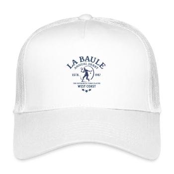 La Baule Derby Tennis Westküste - Kinder Trucker-Cap - Weiß - Vorne