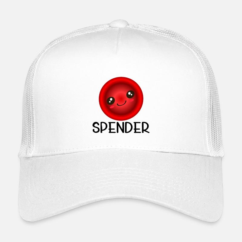 Rote Blutzellen Blutspende Spender Kinder Trucker-Cap