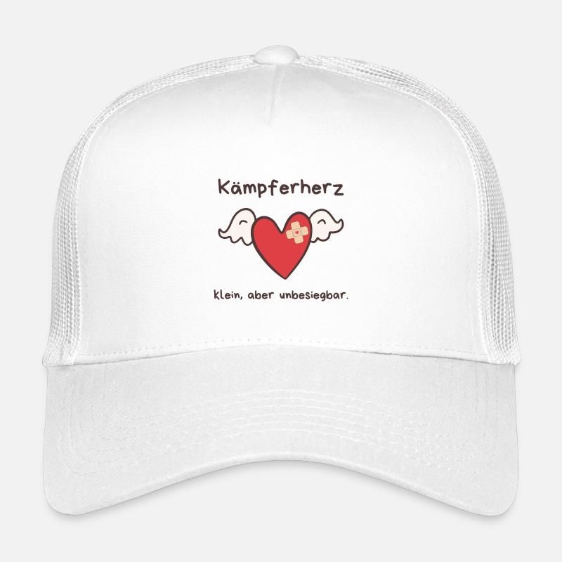 Fighter's Heart – Small but Invincible Design Kids’ Trucker Cap