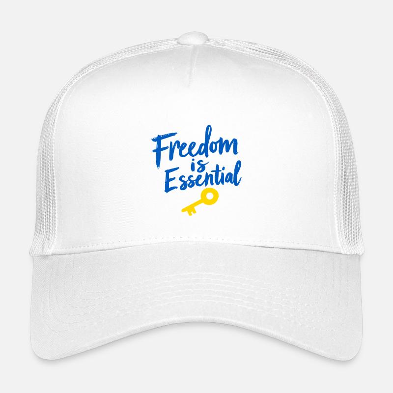 La liberté est essentiellement la clé de la liberté Casquette trucker enfant