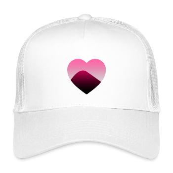 Liebe - Kinder Trucker-Cap - Weiß - Vorne