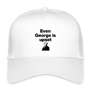 Même George est contrarié par lui, la politique américaine - Casquette trucker enfant - blanc - Devant
