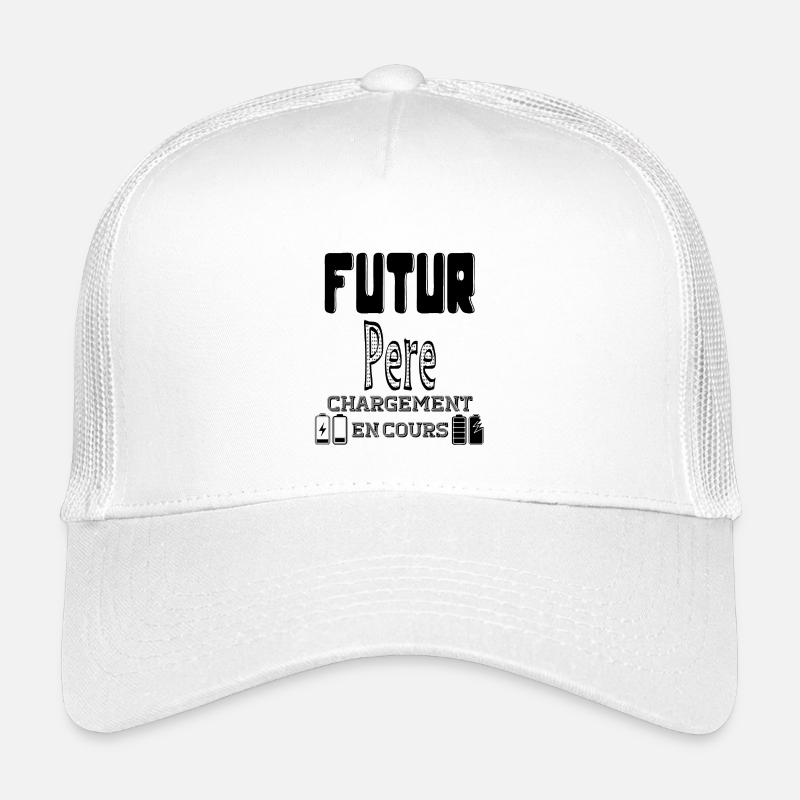 Father-to-be Loading In Progress Kids’ Trucker Cap