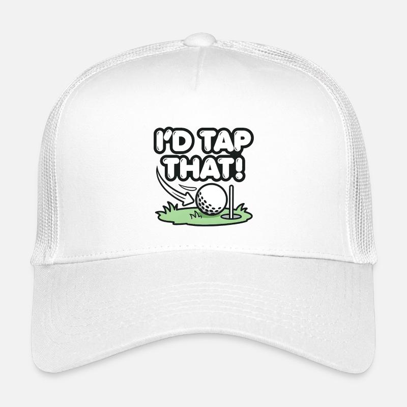 Je tiendrais cette humour de golf Casquette trucker enfant