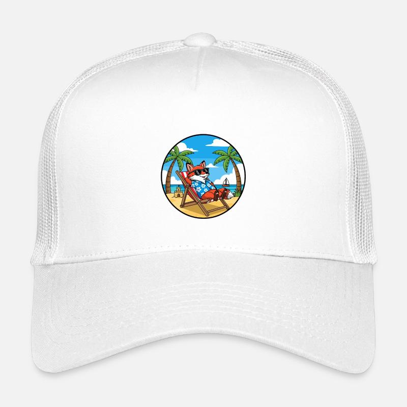 Ambiances vacances d’été à Cool Fox Beach Casquette trucker enfant
