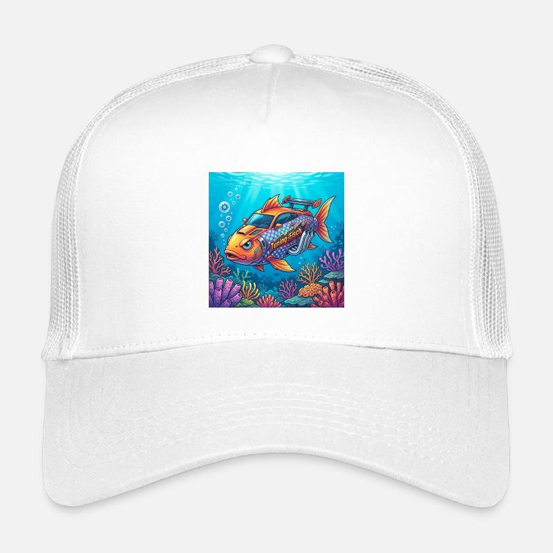 Tuning Fish Kids’ Trucker Cap