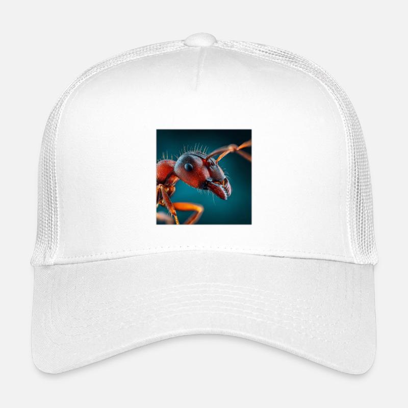 Portrait macro de fourmis réalistes Faune Casquette trucker enfant