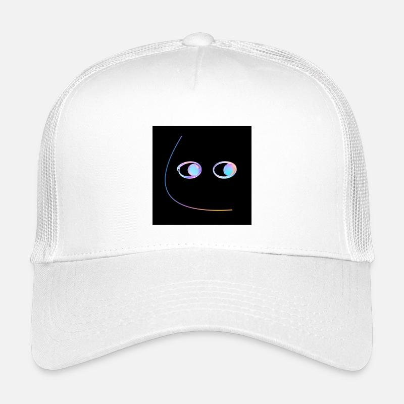 Seite Eye_Neon Kinder Trucker-Cap