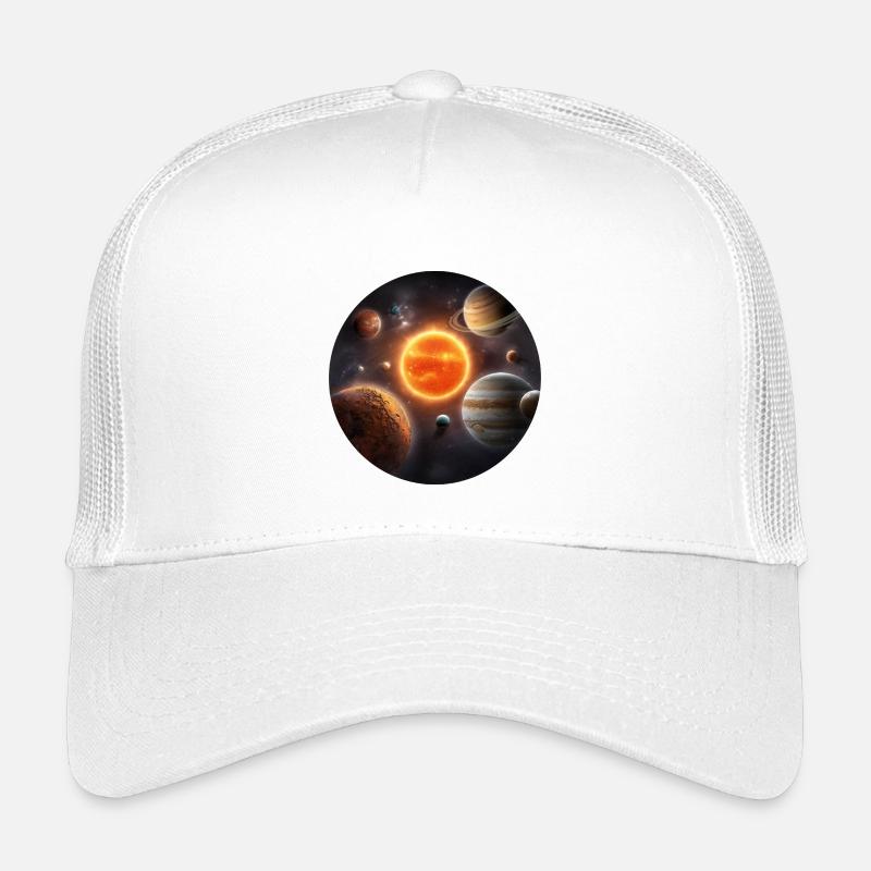 Astronomie Orbite des planètes du système solaire spatial Casquette trucker enfant