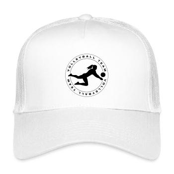 Volleyball Team Mannschaft - Kids’ Trucker Cap - white - Front