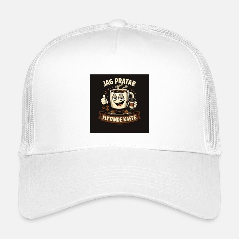 Je parle de café liquide Casquette trucker enfant
