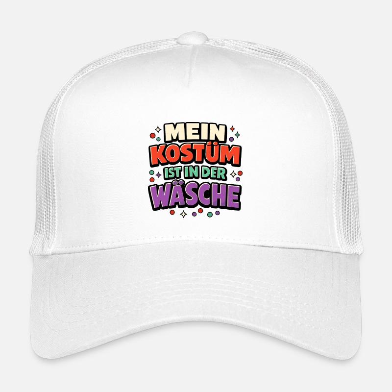 Fasching Kostüm Wäsche Spruch Lustig Geschenk Kinder Trucker-Cap