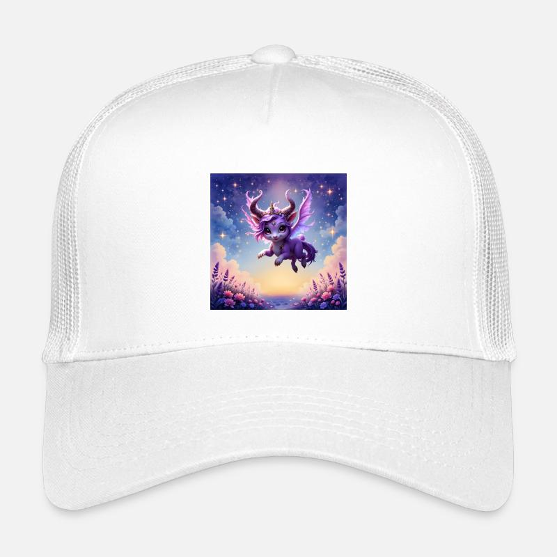 Purple Dragon Moonflight Kids’ Trucker Cap