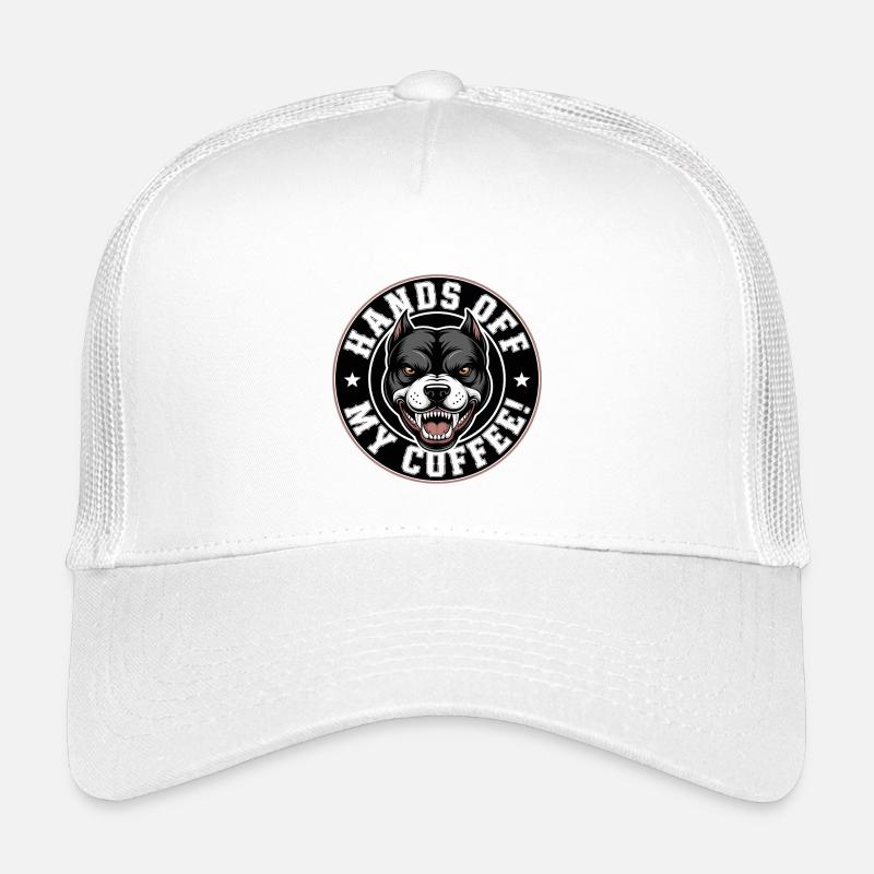 Hands off my coffee Kids’ Trucker Cap