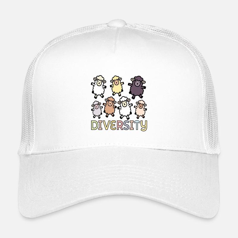 Diversity Sheep Inclusion Kids’ Trucker Cap